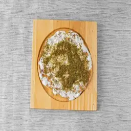 Mutabbaq With Labneh And Thyme